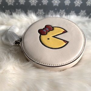 Coach Ms. Pac-Man Small Coin Purse; NWT